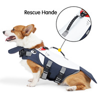 Gilet de sauvetage réfléchissant pour chien, équipement de natation estival pour grands chiens, flottabilité pour l'entraînement