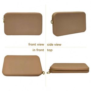 Girls Eco-Friendly Multi-Functional Waterproof Silicone Closure Mini <b>Wallet</b> Fashionable Coin Purse <b>Metal</b> Zipper Head - Product Image 5