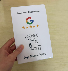 <span class=keywords><strong>Tarjeta</strong></span> de Regalo de <span class=keywords><strong>Google</strong></span> <span class=keywords><strong>Play</strong></span> sin Contacto con Chip NFC, Soporte de Exhibición para Reseñas de <span class=keywords><strong>Google</strong></span>, Soporte para Código QR, Soporte Personalizado para Código QR - Product Image 3