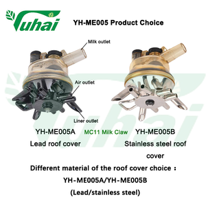 Delaval nông nghiệp New 150cc thép không gỉ vắt sữa máy móc tình trạng cụm và vắt sữa Claw - Product Image 2