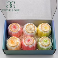 S & Soak Factory, venta al por mayor, etiqueta privada personalizada, bomba de baño divertida, juego de regalo, bomba de baño para niños, bomba de baño de sirena de lujo Natural