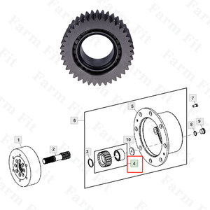 ร้านขายส่งในจีน AT414573 ใช้ได้กับรถแทรกเตอร์ John Deere รุ่น 210G 210P 210L 310P 310J 310K 310L ชุดเฟืองท้ายเพลาขับหน้า - Product Image 2