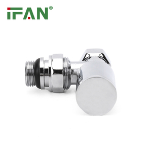 <span class=keywords><strong>Valvola</strong></span> Termostatica Cromata per Radiatore in Ottone IFAN, Fornitura Diretta, <span class=keywords><strong>Valvola</strong></span> Angolare per Sistema HVAC - Product Image 3