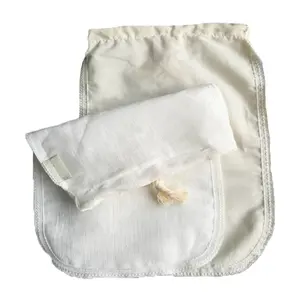 food grade 25 50 100 200 300 400micro nylon mesh cold brew coffee filter bag/nut milk bag for filter
