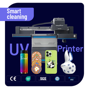 Imprimante à plat multifonction UV 6 couleurs avec encre blanche pour la <span class=keywords><strong>création</strong></span> d'étiquettes flexibles et vibrantes - Product Image 1