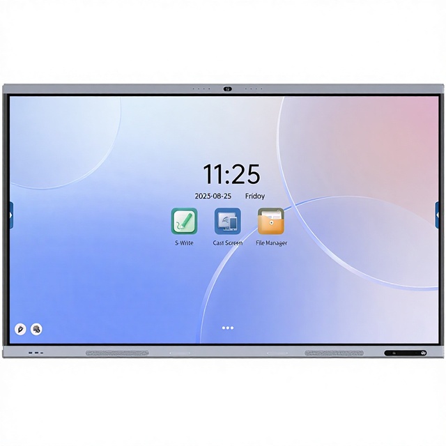 HISEEVIEW Interactive Flat Panel | 55"-98" 4K UHD Display with Infrared Touch for Boardroom Collaboration & Digital Classrooms