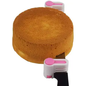 cake cutter guide Suppliers-5 Layers Cutting Bread Knife Splitter Toast Slicer Food-Grade Plastic Cake Bread Slicer Bread Cutter Baking Tools