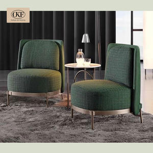 Chaises <span class=keywords><strong>de</strong></span> salle à manger <span class=keywords><strong>de</strong></span> loisirs modernes italiennes OKF, pieds en acier inoxydable, cuir synthétique, chambre à coucher, appartement, villa, <span class=keywords><strong>salon</strong></span>, commercial - Product Image 4