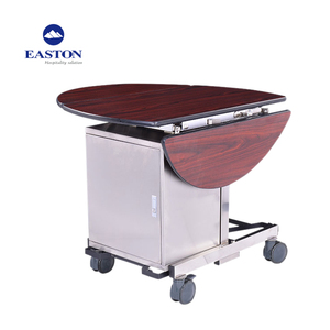 이스턴 디자인 우수 호텔 룸 더블 드롭 리프 하우스 키핑 서비스 트롤리 - Product Image 1