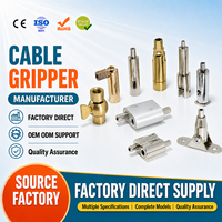 Kit de suspension de câble OEM personnalisé pour éclairage, fixation au plafond, ajustement rapide et facile, pince de câble