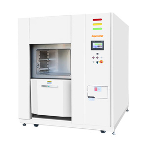 Chambre à choc thermique à double zone horizontale, déplacement gauche-droite pour les tests de batterie -55 ° C~+150 ° C - Product Image 6