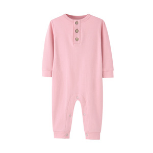 Body de Recién Nacido, Mono Liso para Bebé con Cierre de Botones, Conjunto de Regalo de Mono de Verano para Bebé Niño o Niña para Primavera - Product Image 3