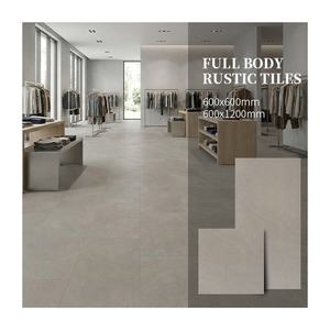 Azulejo <span class=keywords><strong>de</strong></span> Porcelana Arquitectónico <span class=keywords><strong>de</strong></span> Cuerpo Completo con Efecto Piedra Gris para Boutique y Sala <span class=keywords><strong>de</strong></span> Exhibición - Product Image 1