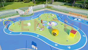 Spruzzatore d'Acqua per Palline da Tennis in Acciaio Inossidabile |   Funkzione Spray per Piscina per Animali Domestici |   Attrezzatura Professionale per Giochi d'Acqua in Piscina per Cani - Product Image 5