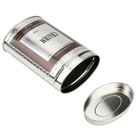 Boîtes de rangement en fer blanc personnalisées avec logo, qualité alimentaire, pour café, thé, chocolat, gelée, avec couvercles, OEM/ODM, recyclées, vente en gros