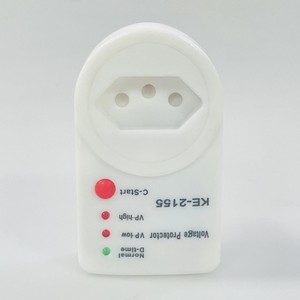ปลั๊กป้องกันไฟกระชาก Ke-2155 220V 1 ช่อง ทดสอบตัวเองได้ ผลิตจากพลาสติก ผลิตในจีน - Product Image 1