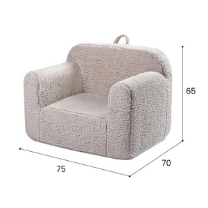 Muebles de sala de estar Teddy Velvet <span class=keywords><strong>Plaid</strong></span> Individual Cómodo Embalaje Máquina de volumen Sofá de espuma comprimida al vacío en una caja - Product Image 6