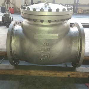 Válvula de Retención de Giro DOMOS API6D, 20 Pulgadas, 150lb, Cuerpo de Acero al Carbono, Trim No.1 en Stock, Sin Pintar, Válvulas de Control - Product Image 1