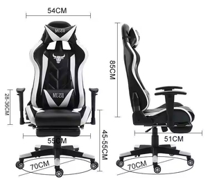 Ideas de Productos Nuevos 2024, Silla de Juego para Computadora de Alta Gama con Soporte Lumbar, Precio Económico, Modelo 5903 - Product Image 6