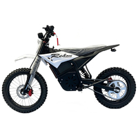Moto Scrambler Haute Performance 2000W / Vitesse Maximale 70km/h Moto Électrique Tout-Terrain Moto Électrique