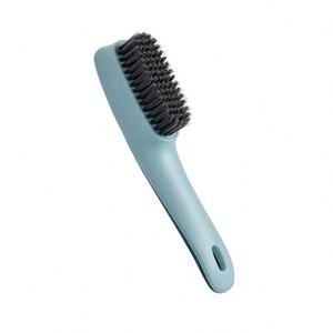 Color Block Shoe Cleaning <b>Brush</b> with <b>Long</b> <b>Handle</b> Scratch Resistant Plastic for Home Laundry and Clothing Cleaning - Product Image 5