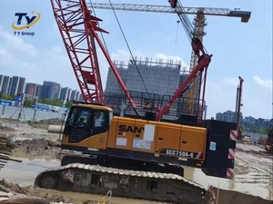 Grúa sobre Orugas SANY SCC750A Usada, 75 Toneladas, Año 2021, Equipo de Elevación para Construcción de Puentes e Infraestructuras - Product Image 1