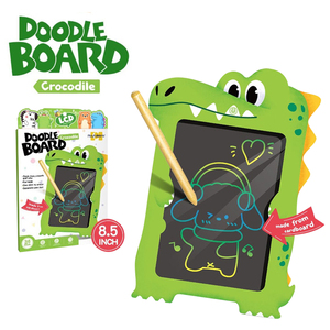Tablette d'écriture Jinying 8,5 pouces Dinosaure, Tableau de gribouillage coloré effaçable pour enfants, Jouet éducatif pour l'apprentissage précoce et le jeu à la maison, Cadeau - Product Image 2