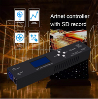Contrôleur LED DMX512 SPI ArtNet avec 4 canaux, prise en charge 220V/12V par le logiciel Madshow