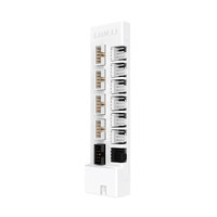 Hub USB 2.0 Interno Lian Li para Placa Base, Conector de 9 Pines, Divisor de 10 Puertos, Controladores RGB, Refrigeración Líquida, No Requiere Enchufe