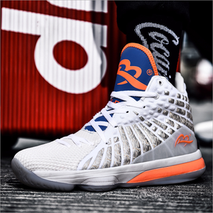 Chaussures de <span class=keywords><strong>basket</strong></span>-ball montantes pour hommes, neuves, résistantes à l'usure et respirantes pour la marche en été, en hiver et en automne - Product Image 2