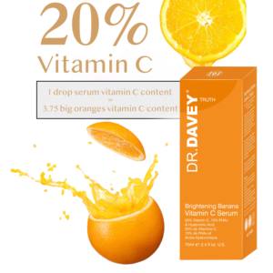 Suero Facial orgánico de etiqueta privada para reparación de la piel, suero de vitamina C, antiarrugas, brillante, plátano - Product Image 6