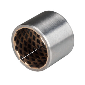 Bimetal bushing Graphite Dát Thép vật liệu đồng kim loại ống lót Bush mang tốc độ cao bắt đầu các bộ phận máy móc động cơ - Product Image 2
