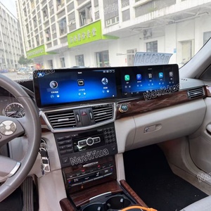 Navihua 12.8 Inch Dual Screen Multimedia Android Car Radio GPS Navigation Head Unit for Mercedes Benz E Class W212 2013 2015 - Product Image 5