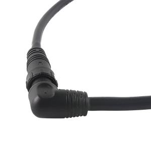 M14 góc bên phải 90 độ IP68 nối Thông tư PVC/PUR cáp cho ngoài trời thông minh LED chiếu sáng 10A đánh giá Brass - Product Image 2