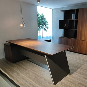 Offre Spéciale Prix Usine Fournitures de Bureau Organisateur de Bureau de Direction en Bois Mobilier de Bureau de Luxe - Product Image 1