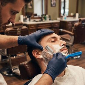 Rasoio Professionale in Acciaio Inossidabile per Barbieri, Affilato per Taglio Capelli e Barba, per Uomo, Salone e Cura Personale - Product Image 1