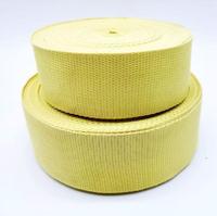 Vente en gros 20mm sangle aramide résistant à la chaleur et ignifuge aramide 1414 sangle pompier sac à dos bandeau casque sangle