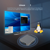 Y003 RK3566 4GB 32GB TV BOX Linux 5,15 Ubuntu22.04 Debian11 OS Media Player 2,4G/5G WIFI B-T 1000M LAN RJ45 Decodificador óptico