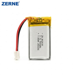 ขายตรงจากโรงงาน แบตเตอรี่ลิเธียมโพลิเมอร์แบบ Pouch Cell 3.7v 500mah สำหรับหูฟังบลูทูธ - Product Image 2