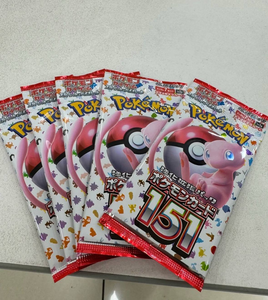 Cartes Pokémon japonaises originales 151, pack booster scellé en usine avec l'extension Scarlet Violet, cartes à collectionner en papier - Product Image 4