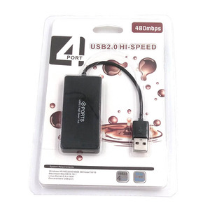 USB 2.0 <strong>Hub</strong> 4 Ports USB <strong>Interface</strong> Docking Station USB Splitter High-speed <strong>Data</strong> signal Transmission Support Windows XP/Vista - Product Image 6