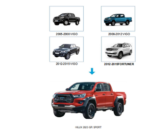 Esterno e accessori per VIGO 05-15 aggiornamento OUTDOOR per HILUX 2023 <span class=keywords><strong>GR</strong></span> SPORT nuove condizioni tra cui fari e così via - Product Image 2