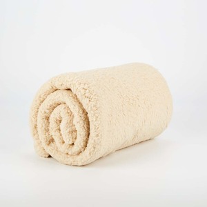 50*60 Inches Cream Ivory Beige Sherpa Fleece Blanket Warm Sherpa Throw Blanket - Product Image 1