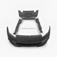 Kit carrosserie Lingtan haute performance style Amuse en fibre de verre pour Nissan 370Z Z34 2009-2016 Pare-chocs avant AMUSE Bodykit