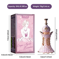 Crape Myrtle Beauty Lady Natural 5ML Bouteille délicate Parfum unique Marque originale Huile de parfum fruitée pour femmes