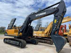 Excavatrice sur chenilles HYUNDAI 305LC-9T 2022 d'occasion, 30,5 tonnes, godet en bon état, 400 heures, moteur, boîte de vitesses, pompe Yuken, CE, en vente - Product Image 2