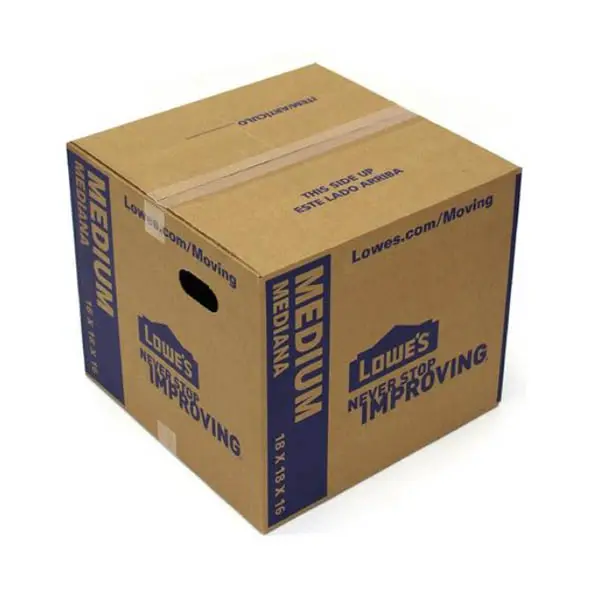 Hengxing tái chế tùy chỉnh bao bì các tông sóng hộp giấy di chuyển nhà di chuyển hộp cứng nhắc hộp có tay cầm