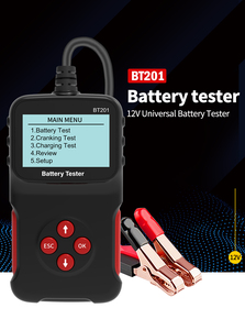 VIECAR BT201 Testeur de relais de batterie de <span class=keywords><strong>voiture</strong></span> 12V 24V direct usine, analyseur électronique d'alternateur et de batterie automobile - Product Image 5