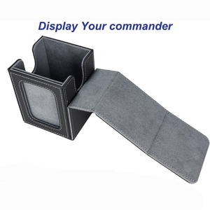 Boîte de rangement en cuir PU durable de style moderne, approvisionnement en vrac, capacité de 1800 pour le stockage à domicile de <span class=keywords><strong>MTG</strong></span> - Product Image 5