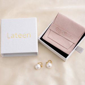 Custom Logo Sliding Drawer Jewelry Packaging <b>Box</b> Paper Gift <b>Box</b> for Bracelet Necklace <b>Earrings</b> Ring Luxury Packaging - Product Image 2